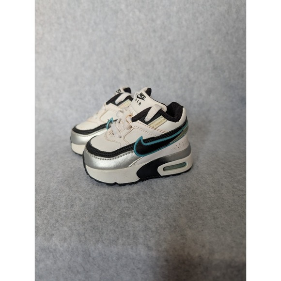Nike Other - Toddler Nike Air Max Classic Bw Vintage Y2k 2009 Leather Hype 2c White Teal